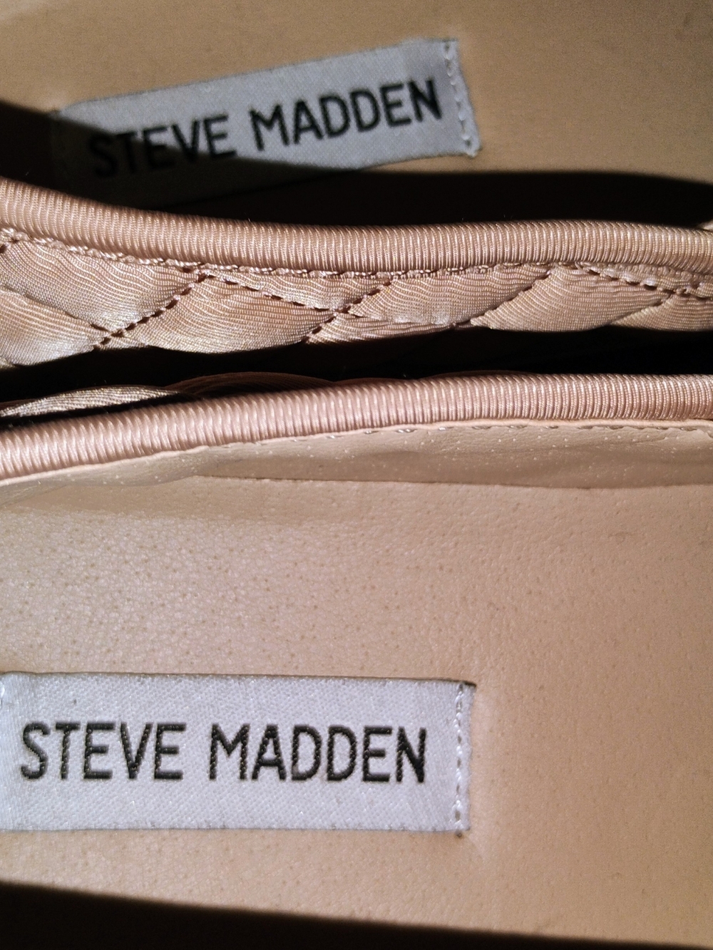 Steve Madden Nude/Tan Ballet Flats